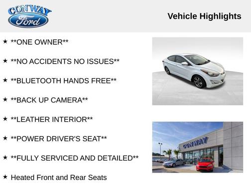 2016 Hyundai ELANTRA Limited