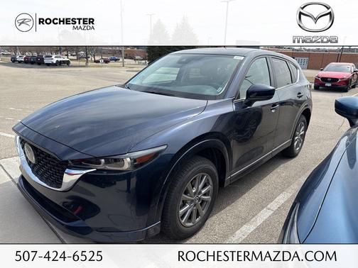 Crystal Blue 2025 Mazda CX-5 2.5 S Preferred Package