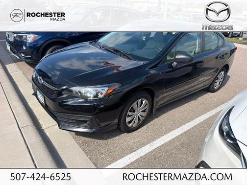Crystal Black Silica 2022 Subaru Impreza Base