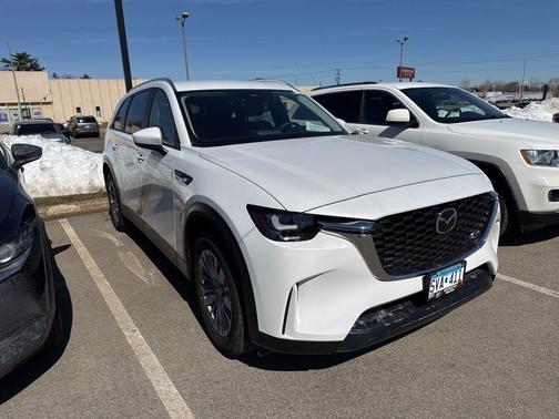 Rhodium White Premium 2025 Mazda CX-90 3.3 Turbo S