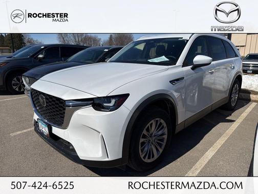 Rhodium White Premium 2025 Mazda CX-90 3.3 Turbo S