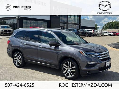 Modern Steel Metallic 2016 Honda Pilot Touring