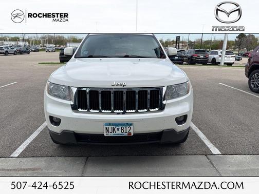 Stone White Clearcoat 2012 Jeep Grand Cherokee Laredo