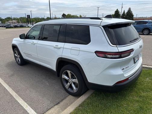 Bright White Clearcoat 2021 Jeep Grand Cherokee L Limited
