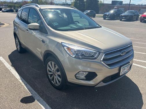 Ruby Red Metallic Tinted Clearcoat 2017 Ford Escape Titanium