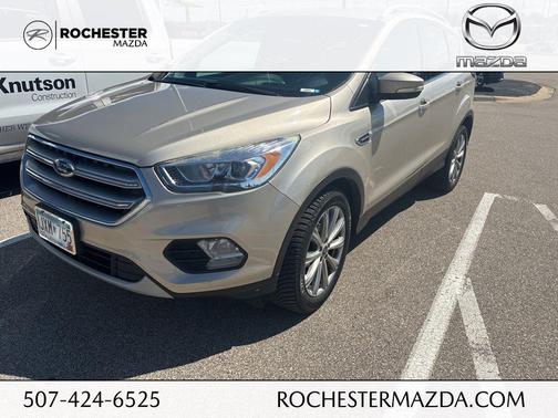 Ruby Red Metallic Tinted Clearcoat 2017 Ford Escape Titanium