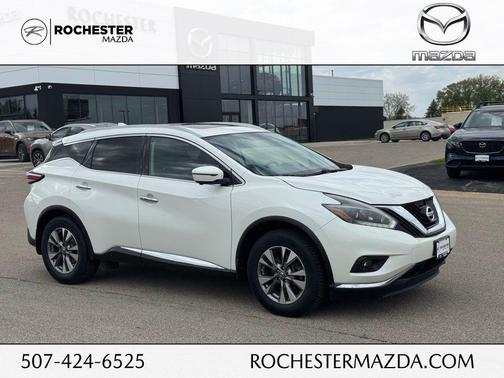 Pearl White 2018 Nissan Murano SL