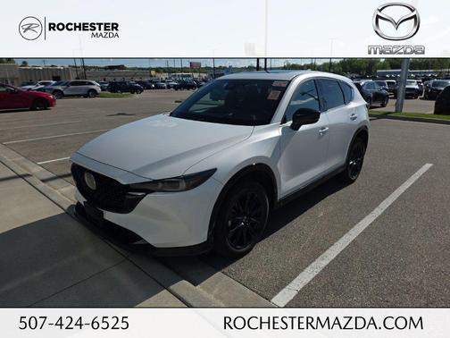 Rhodium White Metallic 2024 Mazda CX-5 2.5 Carbon Turbo