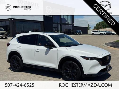 Rhodium White Metallic 2024 Mazda CX-5 2.5 Carbon Turbo