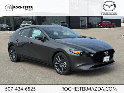 Machine Gray 2026 Mazda Mazda3 FWD w/Preferred Package