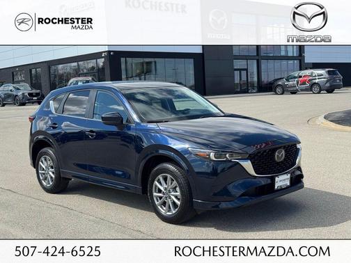 Deep Crystal Blue Mica 2025 Mazda CX-5 2.5 S Select Package