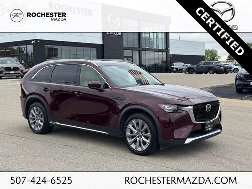 Soul Red Crystal Metallic 2024 Mazda CX-90 3.3 Turbo Premium