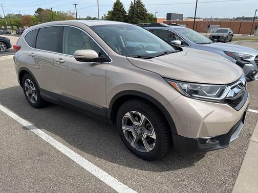 Sandstorm Metallic 2017 Honda CR-V EX