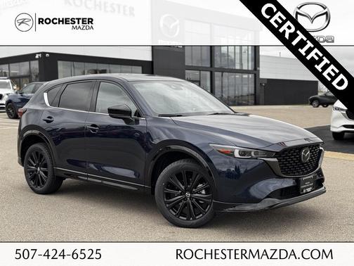 Deep Crystal Blue Mica 2023 Mazda CX-5 2.5 Turbo