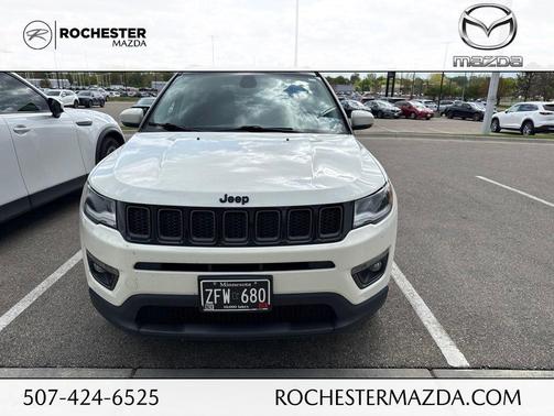 White Clearcoat 2019 Jeep Compass High Altitude