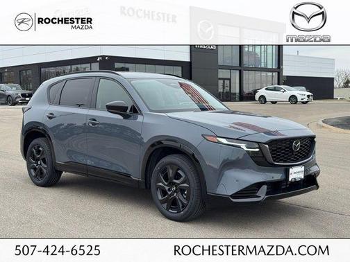 Gray Metallic 2026 Mazda CX-5 2.5 S Premium Plus Package