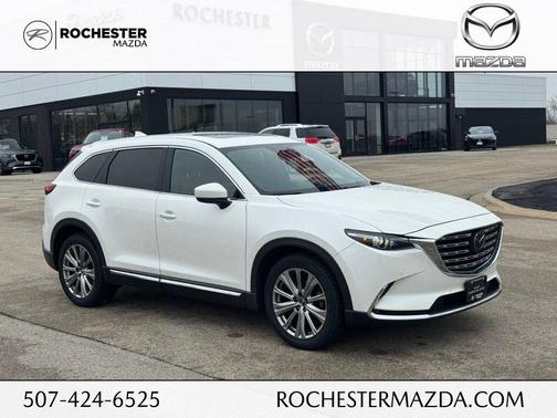 Snowflake White Pearl Mica 2023 Mazda CX-9 Signature