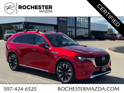 Soul Red Crystal Metallic 2025 Mazda CX-90 3.3 Turbo S Premium Plus