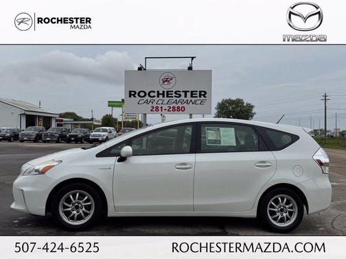 Blizzard Pearl 2012 Toyota Prius v Two