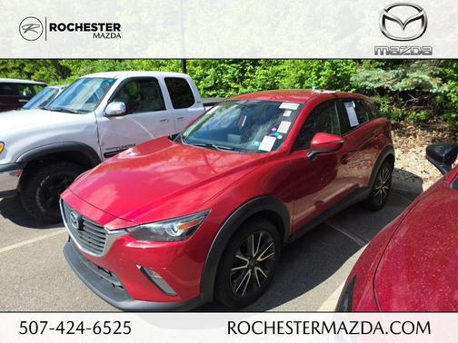 Soul Red Metallic 2017 Mazda CX-3 Touring
