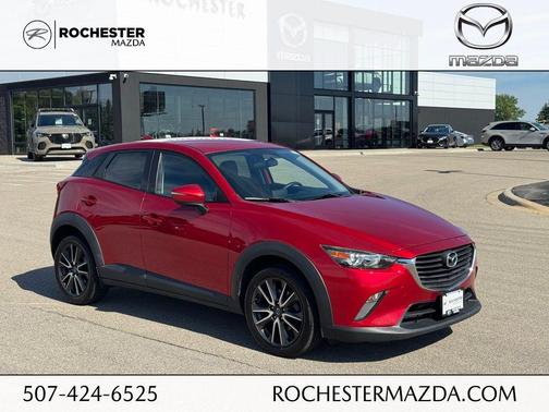 Soul Red Metallic 2017 Mazda CX-3 Touring