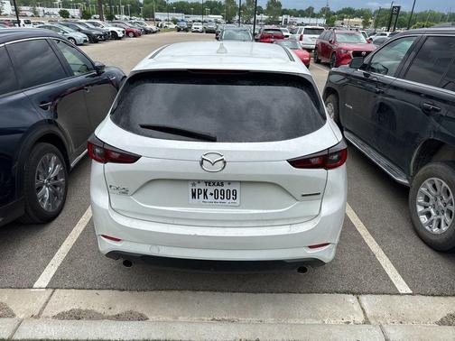 Rhodium White Metallic 2024 Mazda CX-5 2.5 S Select Package