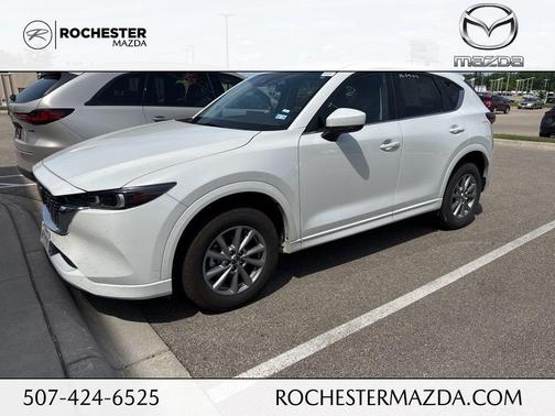 Rhodium White Metallic 2024 Mazda CX-5 2.5 S Select Package