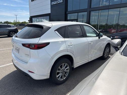 Rhodium White Metallic 2024 Mazda CX-5 2.5 S Select Package