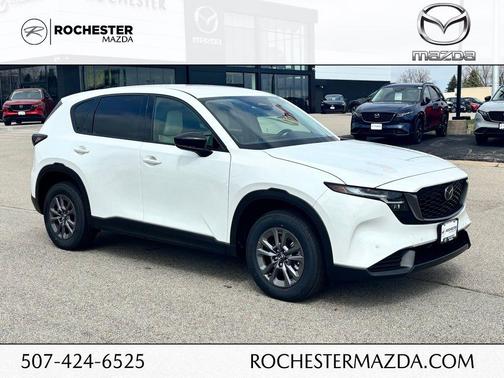Rhodium White Metallic 2026 Mazda CX-5 2.5 S Select Package