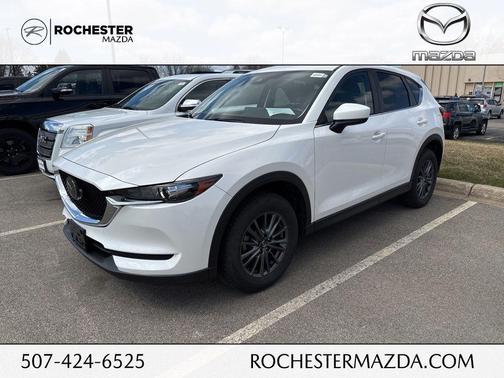 Snowflake White Pearl Mica 2021 Mazda CX-5 Touring