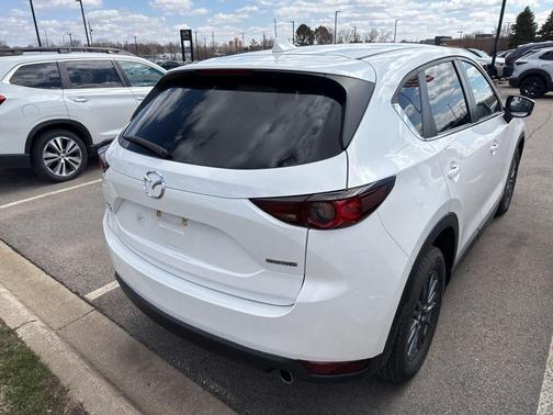 Snowflake White Pearl Mica 2021 Mazda CX-5 Touring