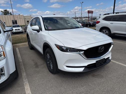 Snowflake White Pearl Mica 2021 Mazda CX-5 Touring