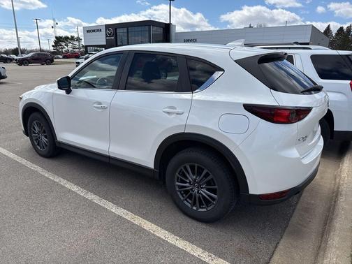 Snowflake White Pearl Mica 2021 Mazda CX-5 Touring
