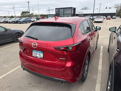 Soul Red Crystal Metallic 2025 Mazda CX-5 2.5 S Select Package
