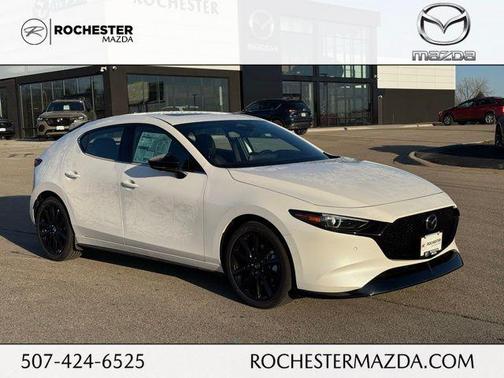Snowflake White Pearl Mica 2026 Mazda Mazda3 2.5 Turbo AWD