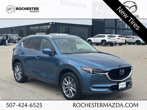 Deep Crystal Blue Mica 2021 Mazda CX-5 Grand Touring