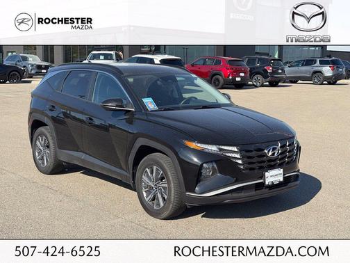 Phantom Black 2023 Hyundai TUCSON Hybrid Blue