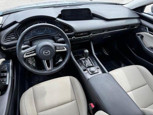 Machine Gray Metallic 2019 Mazda Mazda3 FWD w/Preferred Package