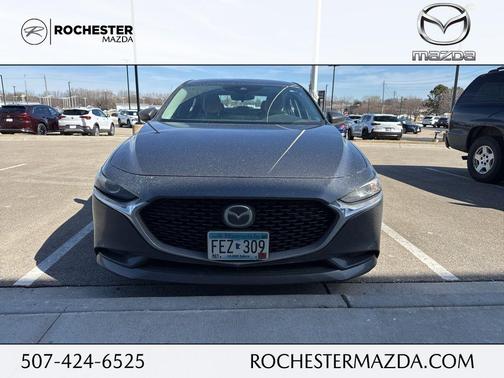 Machine Gray Metallic 2019 Mazda Mazda3 FWD w/Preferred Package