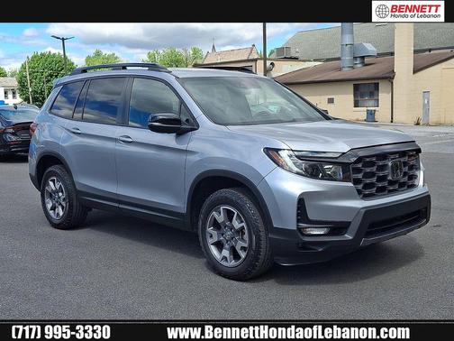 Lunar Silver Metallic 2023 Honda Passport AWD TrailSport