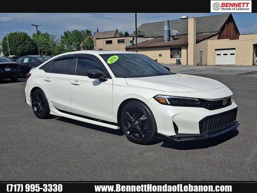 Platinum White Pearl 2026 Honda Civic Si Base