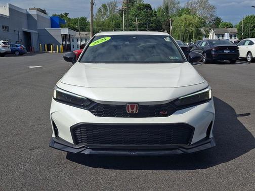 Platinum White Pearl 2026 Honda Civic Si Base