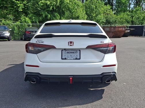 Platinum White Pearl 2026 Honda Civic Si Base