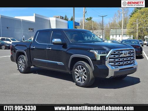 Midnight Black Metallic 2022 Toyota Tundra 1794 Edition