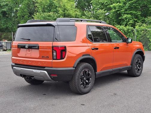 Sunset Orange 2026 Honda Passport AWD TrailSport Elite