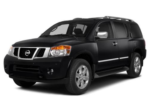 Magnetic Black 2015 Nissan Armada Platinum