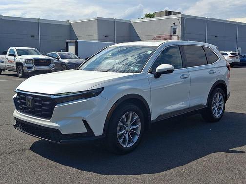 Platinum White Pearl 2023 Honda CR-V EX