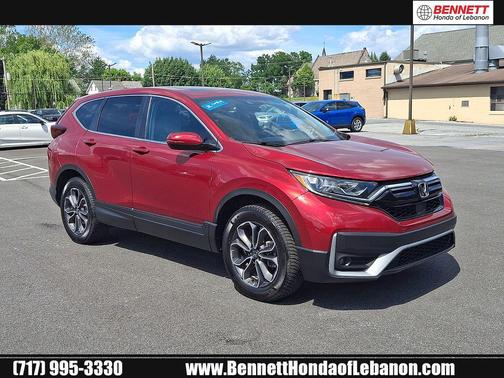 Radiant Red Metallic 2021 Honda CR-V AWD EX-L