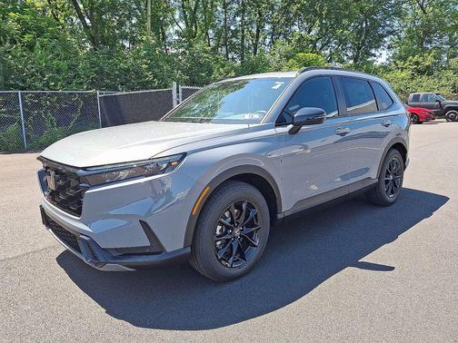 Gray 2026 Honda CR-V Hybrid Sport-L AWD