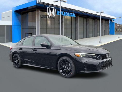 Crystal Black Pearl 2026 Honda Civic Sport